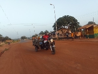The Tanzui-Sirigu road