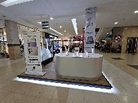 Galaxy S24 Series booth at Accra Mall