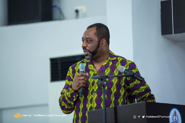 Dr Matthew Opoku Prempeh, Education Minister
