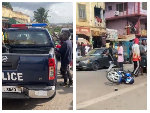 'What kind of policing is that?' - Bantama residents berate police after chase ends in crash