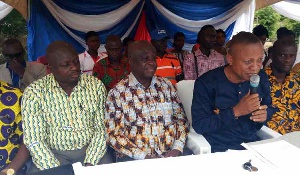 Some executives of NPP in the Bosomtwe Constituency