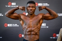 Ghanaian boxer, Sena Agbeko