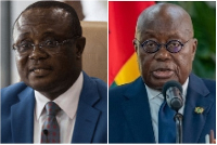 Joseph Osei-Owusu (Joe Wise) and Nana Addo Dankwa Akufo-Addo