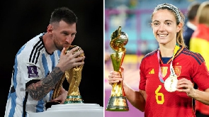 Lionel Messi and Aitana Bonmati na di favourites to win di men and women awards
