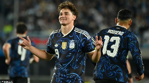 Julian Alvarez scored Argentina's fifth goal in the 36th minute Julian Alvarez scored Argentina's fifth goal in the 36th minute