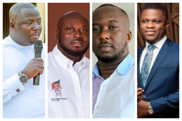 From (L-R) Mustapha Gbande, George Opare Addo, Malik Basintale and Sammy Gyamfi