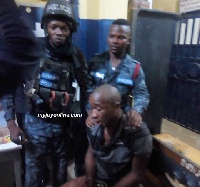 Samuel Wilson Utoderg had been on the run after his escape at Takoradi on December 30