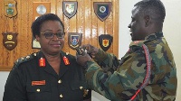 Brigadier-General Edjeani-Afenu is the first female closest to the topmost position in the army