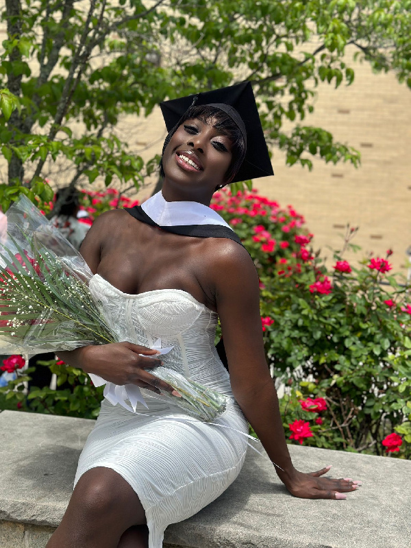Gifty Boakye has graduated from the St. Johns University with Masters of Arts degree in Global Dev.