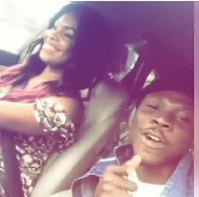 Stonebwoy and 'girlfriend'