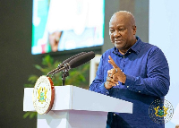 John Dramani Mahama is the President of Ghana