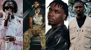 From L to R: Stonebwoy, King Promise, Kweku Smoke and Beeztrap