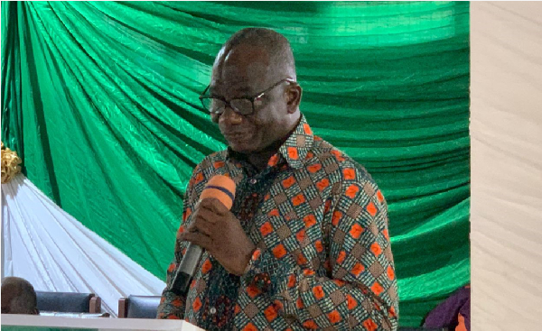 Daniel Dagba, the Municipal Chief Executive for Akatsi South