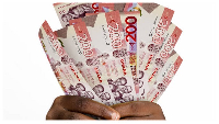 File photo of Cedi notes