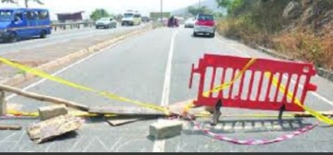 The menace of road blocking must stop