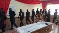 Former player of Hearts of Oak Uriah Asante was laid to rest yesterday