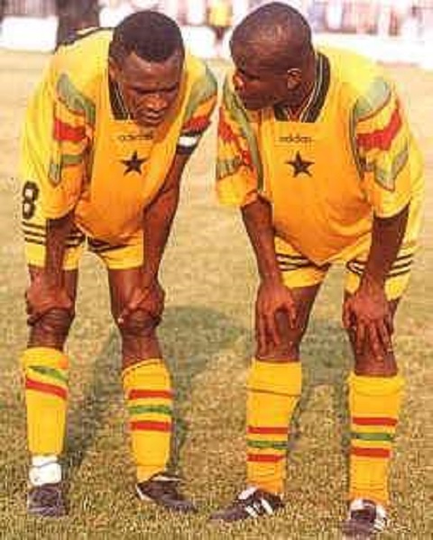 CK Akonnor and Sammy Kuffour played for the Black Stars