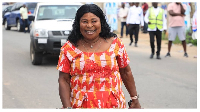 Founder and flagbearer of the Ghana Freedom Party , Akua Donkor