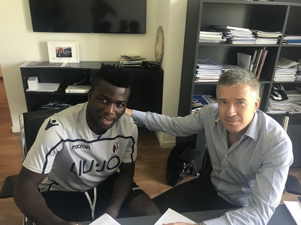 Godfred Donsah will be with the Italian outfit till 2022