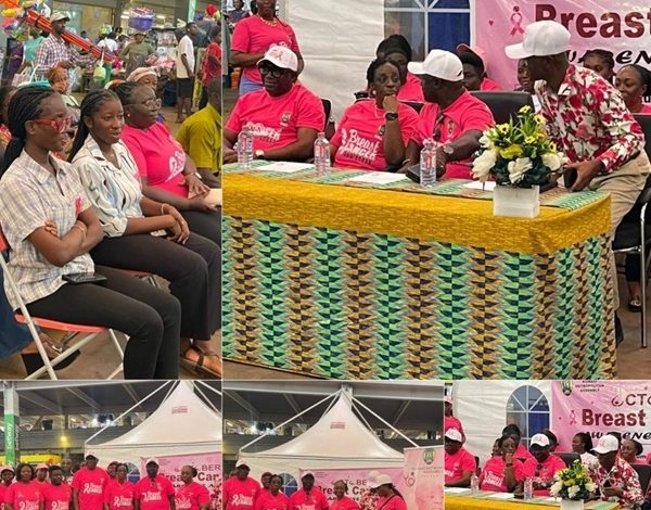 The initiative targeted market women and traders to educate them on the dangers of breast cancer