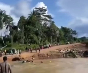 The accident happened on the Samre River in the Western Region