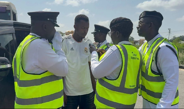 MTTD officers are seen checking a driver