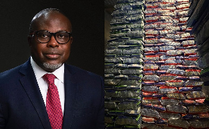 In total, about 850 bags of rice were distributed across the regions