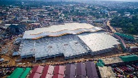 The new Kejetia Market under construction in Kumasi
