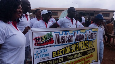 The Brong Ahafo regional branch of MUSIGA