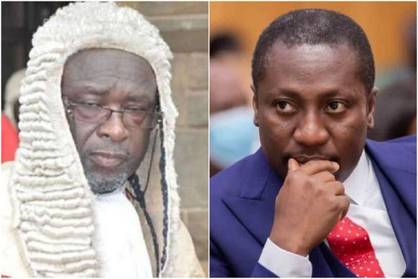 (L-R) A photo collage of Acting Chief Justice Justice Paul Baffoe-Bonnie and Alexander Afenyo-Markin