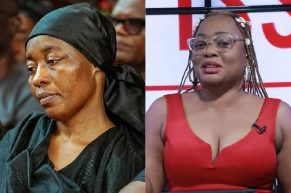 Odo Broni (L) secures interlocutory injunction against Oheneba Serwaa Bonsu (R)