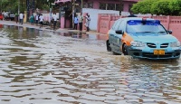 A few hours of rain mostly floods parts of the country