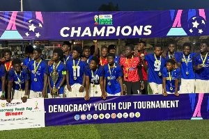 Attram De Visser are champions of the 2026 Democracy Youth Cup