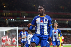 Brighton and Hove Albion right back, Tariq Lamptey