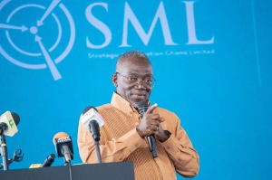 Prof Douglas Boateng delivering his remarks