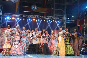 The evening was designed to see all 10 contestants rock African made designs from selected designers