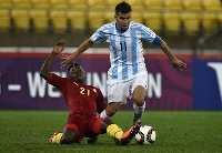 Patrick Asmah, Ghana vs. Argentina match