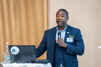 CEO of NHIA, Dr. Bernard Okoe Boye