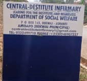 One of the health centres the reporter visited