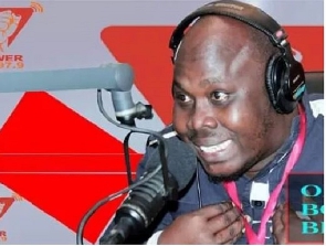 Radio presenter, Oheneba Boamah Bennie