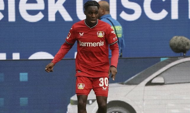 Jeremie Frimpong currently playing for Bayer Leverkusen in the Bundesliga