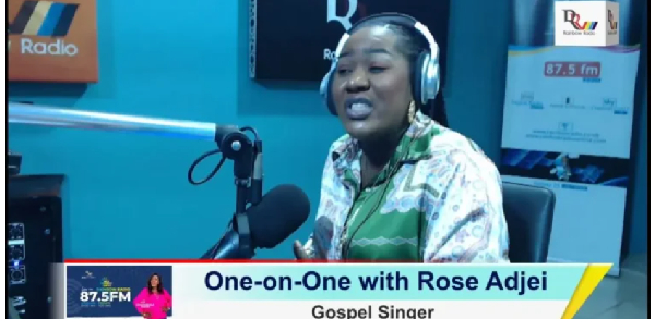 Gospel musician, Rose Adjei