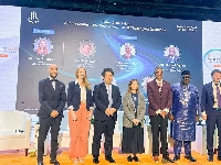 Free Zones CEO, Amb. Mike Oquaye Jnr. with other panelists at the World Investment Forum