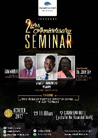 The seminar will climax the year for Reality Ghana as they celebrate their second anniversary.