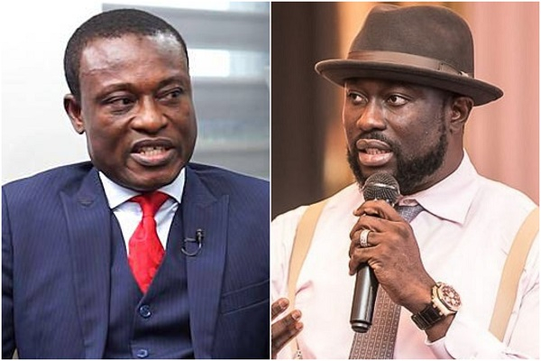 The OSP, led by Kissi Agyebeng (L), is investigating Nana Yaw Duodu (R), also known as Dr Sledge