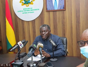 Deputy Minister for Lands and Natural Resources, Mr. Benito Owusu-Bio