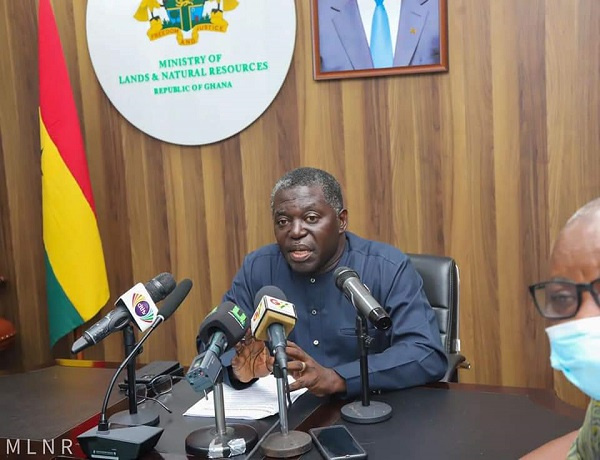 Deputy Minister for Lands and Natural Resources, Benito Owusu-Bio