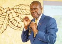 The Chief Executive Officer (CEO) of the Ghana Cocoa Board (COCOBOD), Mr. Joseph Boahen Aidoo