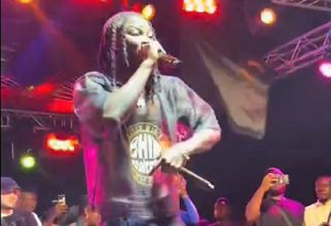 Stonebwoy performed at the 2024 Limann Hall Week celebration at UG