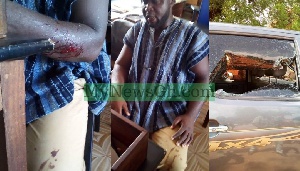 Salisu Be-Awuribe was beaten by an NDC vigilante group known as Al Qaeda